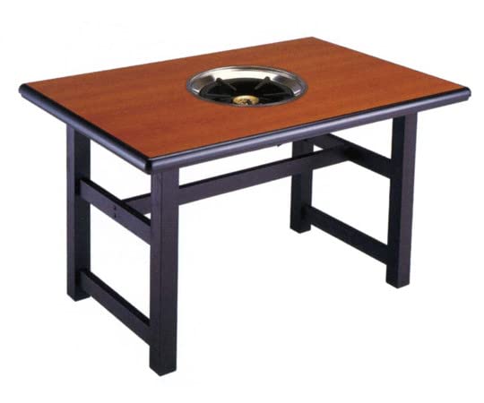 江部松商事 EBM 鍋物テーブル SCC-158LB 1587 22S ブラウン 13A 1個